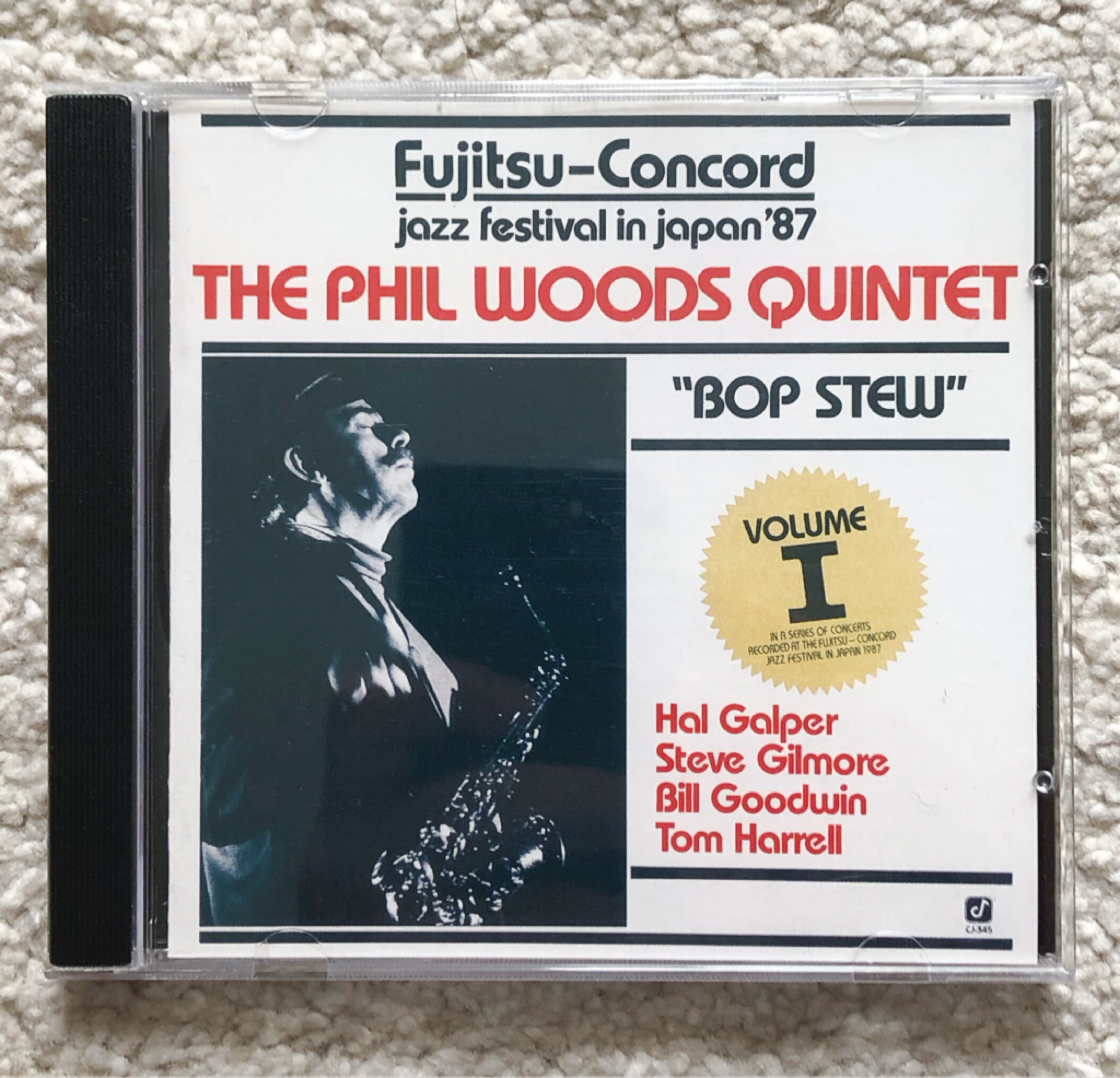 수입반 THE PHIL WOODS QUINTET CCD-4345 (독일 발매)