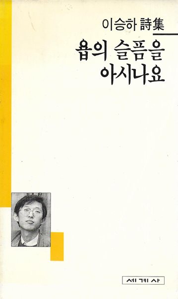 욥의 슬픔을 아시나요 : 이승하 시집