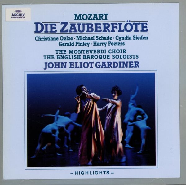 Mozart : 마술피리 (Highlights) - 욀체 (Christiane Oelze) , 가디너 (John Eliot Gardiner) 