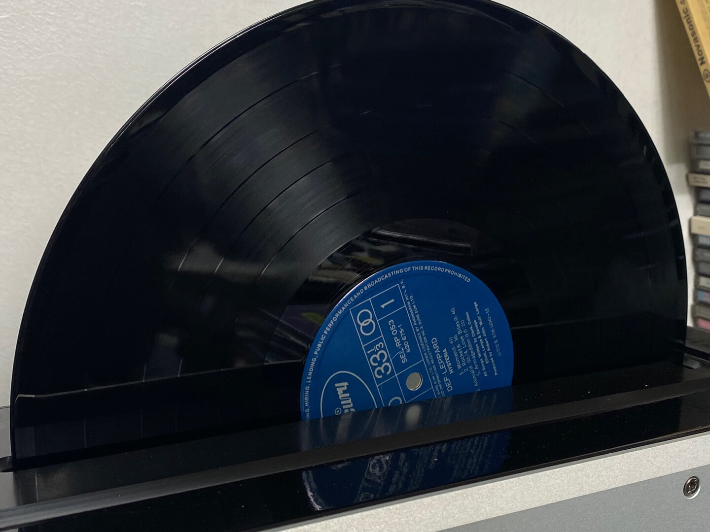 [LP] 데프 레퍼드 - Def Leppard - Hysteria LP [성음-라이센스반]