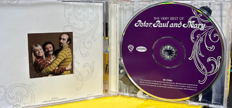 피터 폴 앤 메리 - Peter, Paul & Mary - The Very Best Of Peter Paul And Mary CD [U.S발매] [최상]