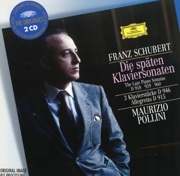 마우리치오 폴리니 - Pollini - Schubert Die Spaten Klaviersonaten 2Cds [E.U발매]