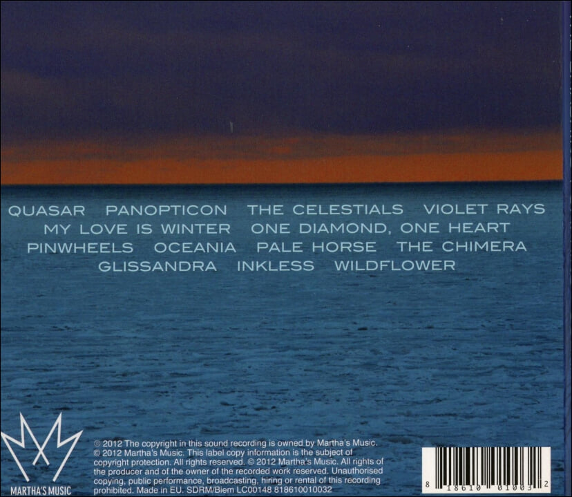 스매싱 펌킨스 (The Smashing Pumpkins) - Oceania(EU발매)