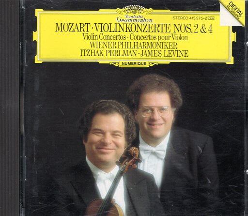 [수입] Mozart Violin Concertos No.2 & 4 - Perlman / Levine / Wiener Philharmoniker