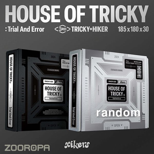 [미개봉/주로파] 싸이커스 xikers 미니앨범 3집 HOUSE OF TRICKY : Trial And Error