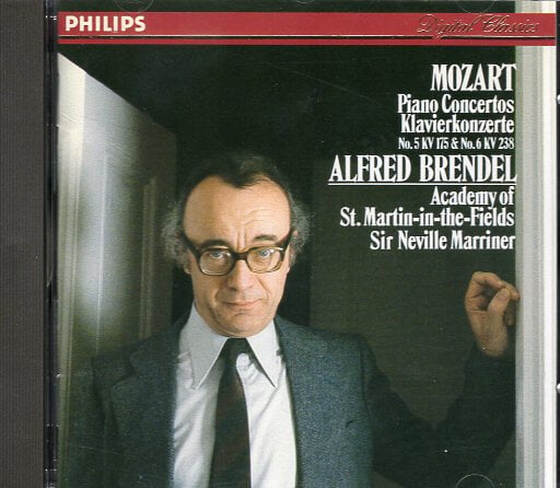 [수입] Mozart Piano Concertos No.5 KV175 & No.6 KV238 - Brendel / Marriner