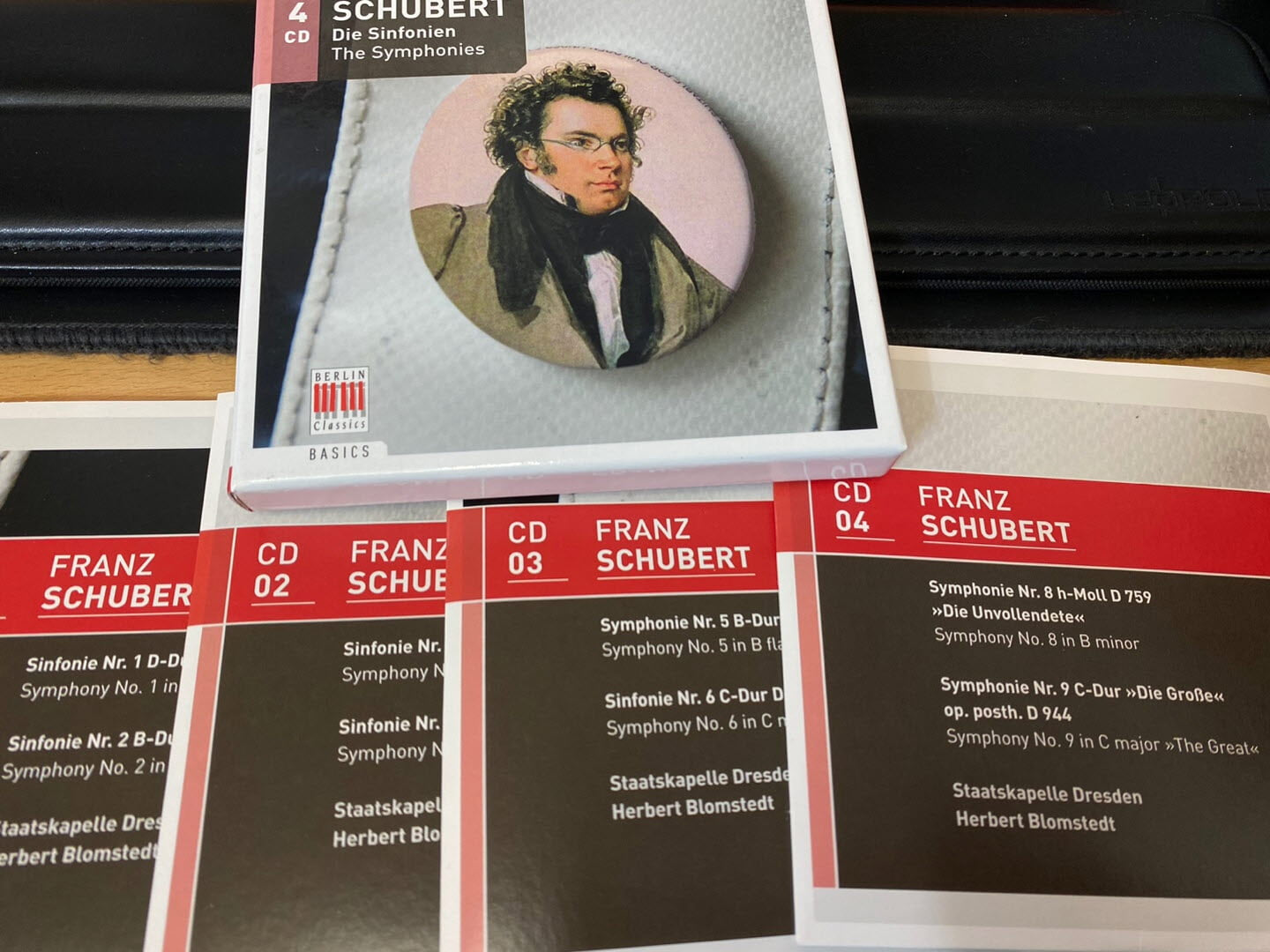 헤르베르트 블롬슈테트 - Herbert Blomstedt - Schubert Die Sinfonie The Symphonies 4Cds [BOX] [E.U발매]