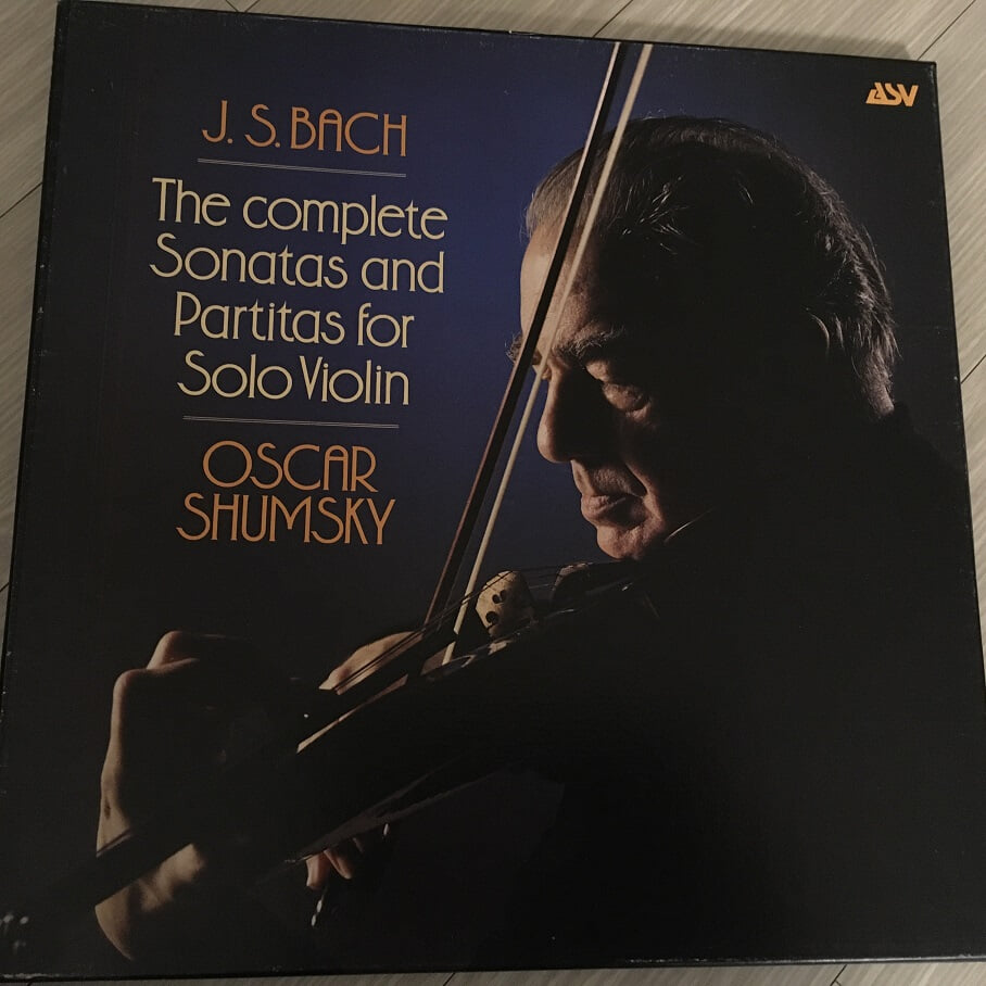 Bach Violin Sonata and Partitas Oscar Shumsky ASV 3LP Box  England