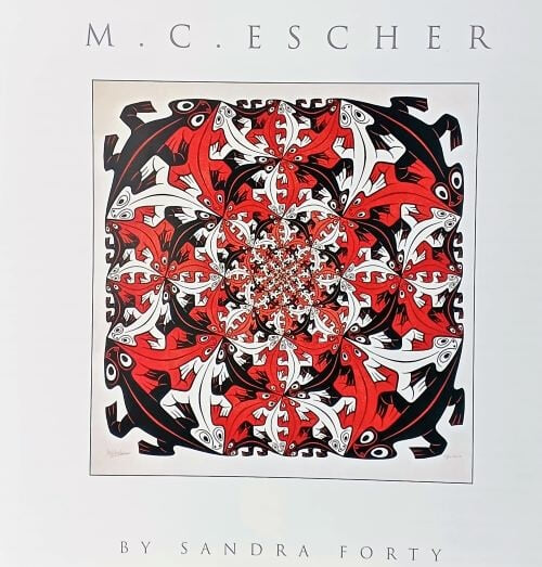 MC Escher(마우리츠 코르넬리스 에셔) -그래픽 아티스트선구자,네덜란드의 판화가- 355/355, 96쪽,하드커버(정사각 큰책)-절판된 귀한책-