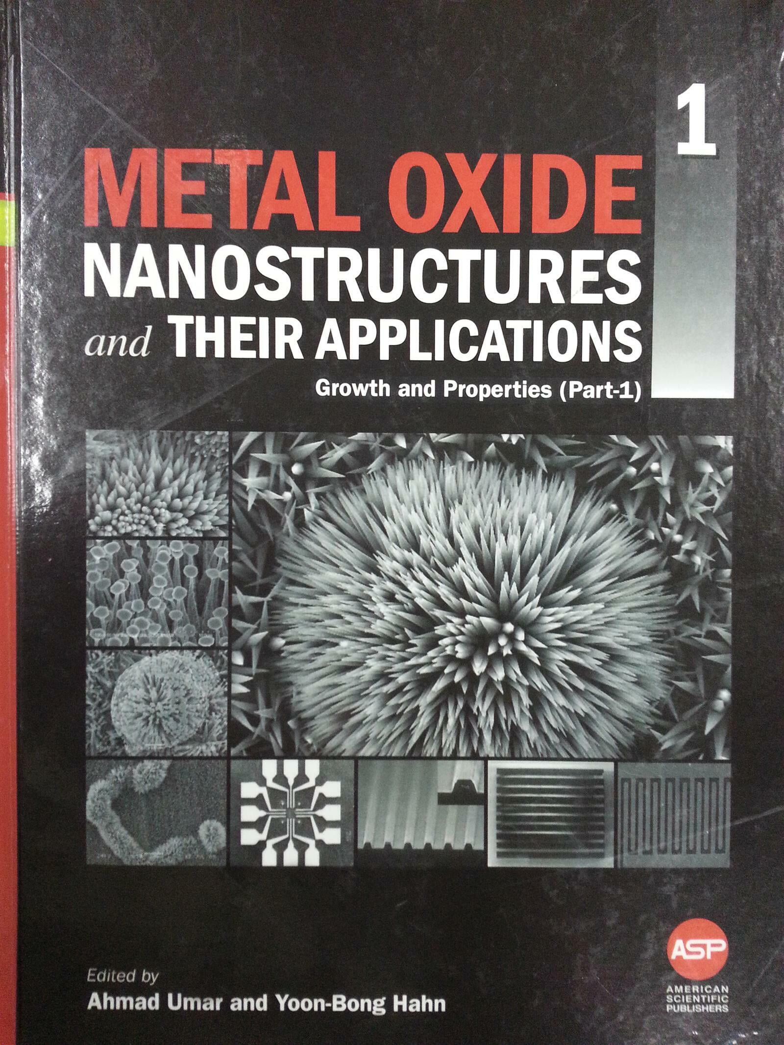 Metal oxide nanostructures and their applications (전5권세트)