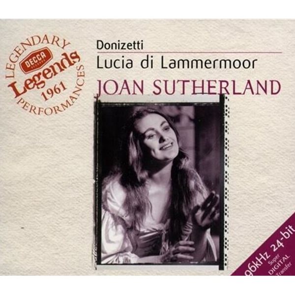 조안 서덜랜드 - Joan Sutherland - Donizetti Lucia Di Lammermoor 2Cds [24-96] [U.K발매]