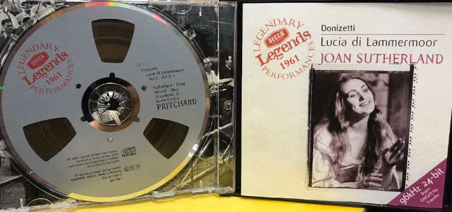 조안 서덜랜드 - Joan Sutherland - Donizetti Lucia Di Lammermoor 2Cds [24-96] [U.K발매]