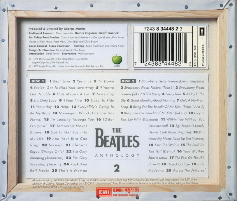 비틀즈 (The Beatles) - Anthology 2(2CD)