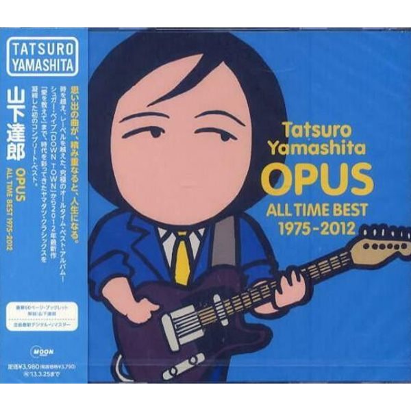 Tatsuro Yamashita [山下達?] (야마시타 타츠로) - Opus ~All Time Best 1975-2012 [4DISCS][4단 DIGI-PAK][초회한정 일본반][무료배송]