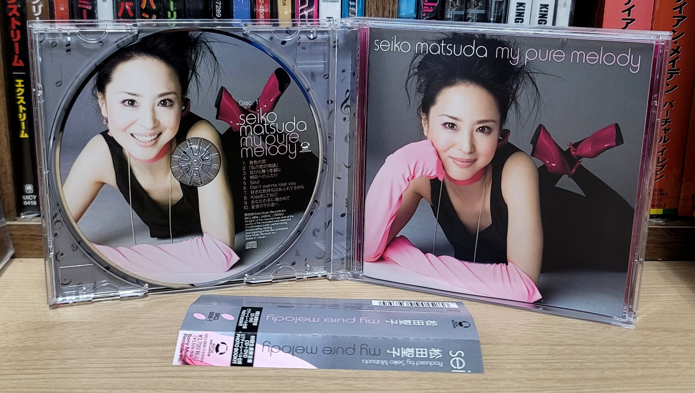 (일본반 CD+DVD 포토북 봉입 한정반) 마츠다 세이코 Matsuda Seiko - My pure melody
