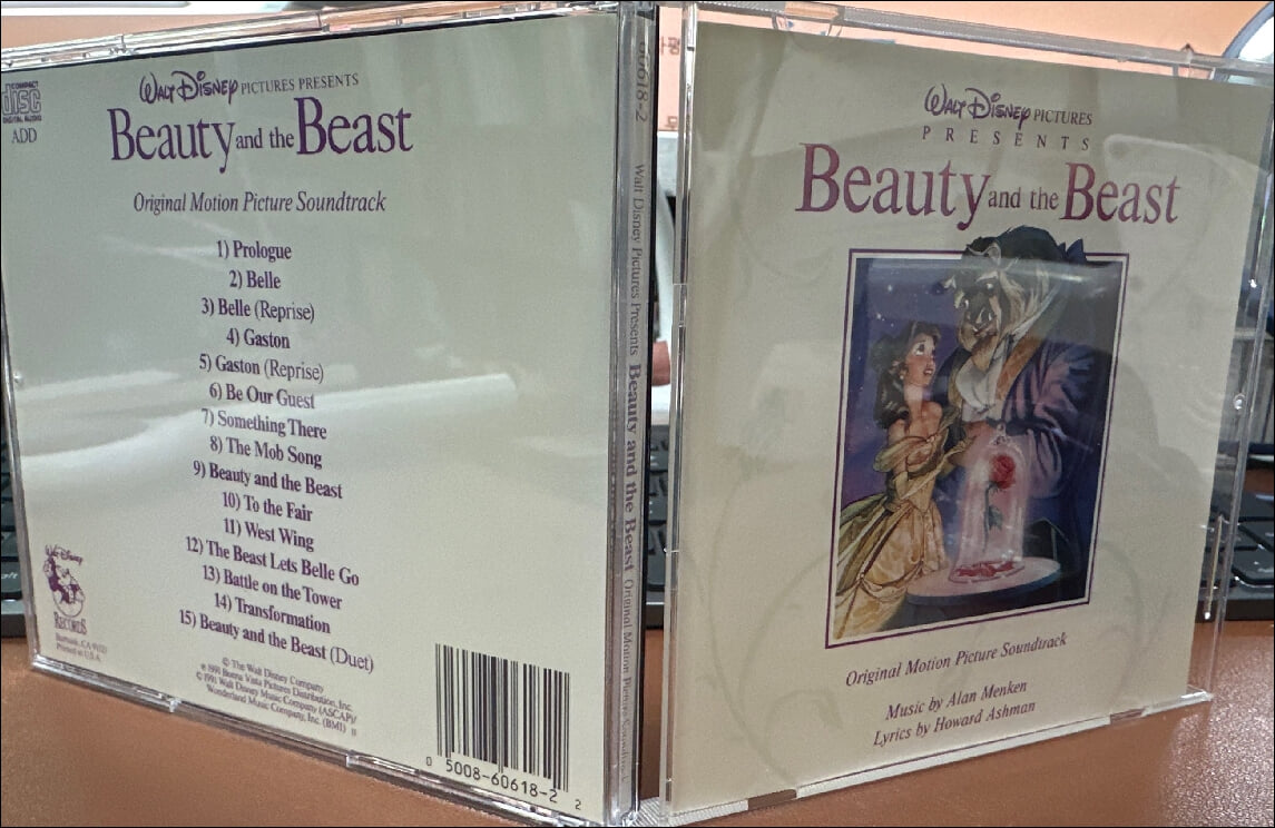 미녀와 야수 (Beauty And The Beast) - OST (1991년 US발매)