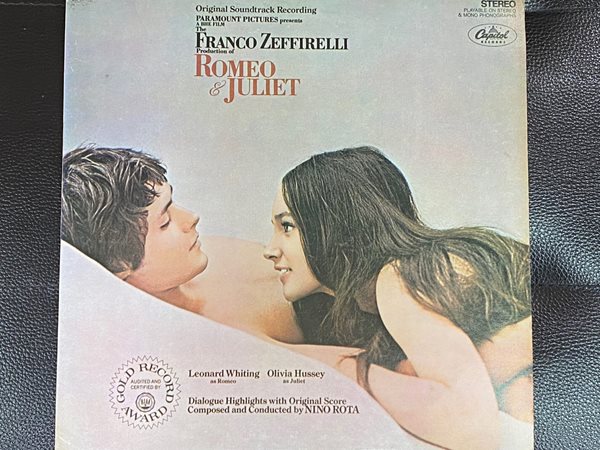 [LP] 로미오와 줄리엣 - Romeo &amp; Juliet OST LP [오아시스-라이센스반]