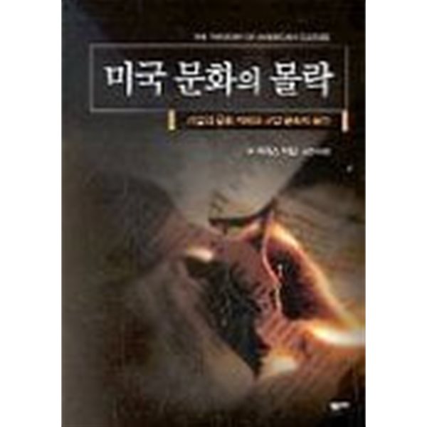 미국 문화의 몰락 - 기업의 문화 지배와 교양 문화의 종말