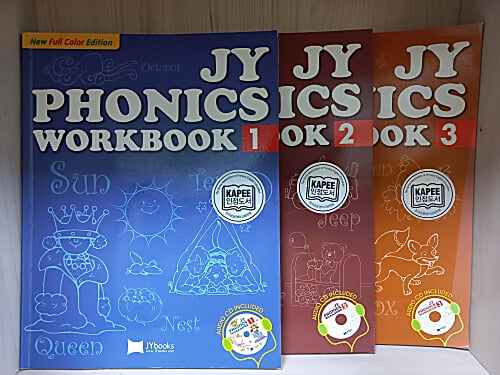 JY Phonics Workbook 1~3 세트