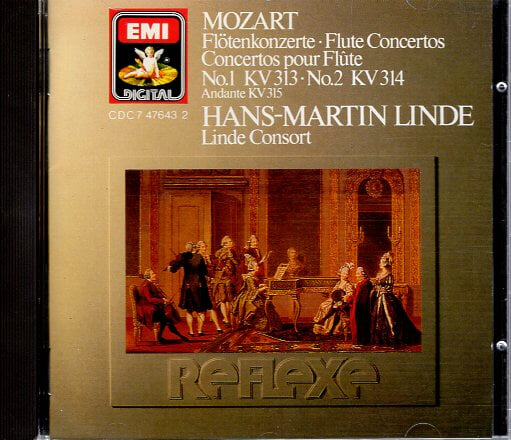[수입] Mozart Flute Concertos No.1 & 2 - Linde
