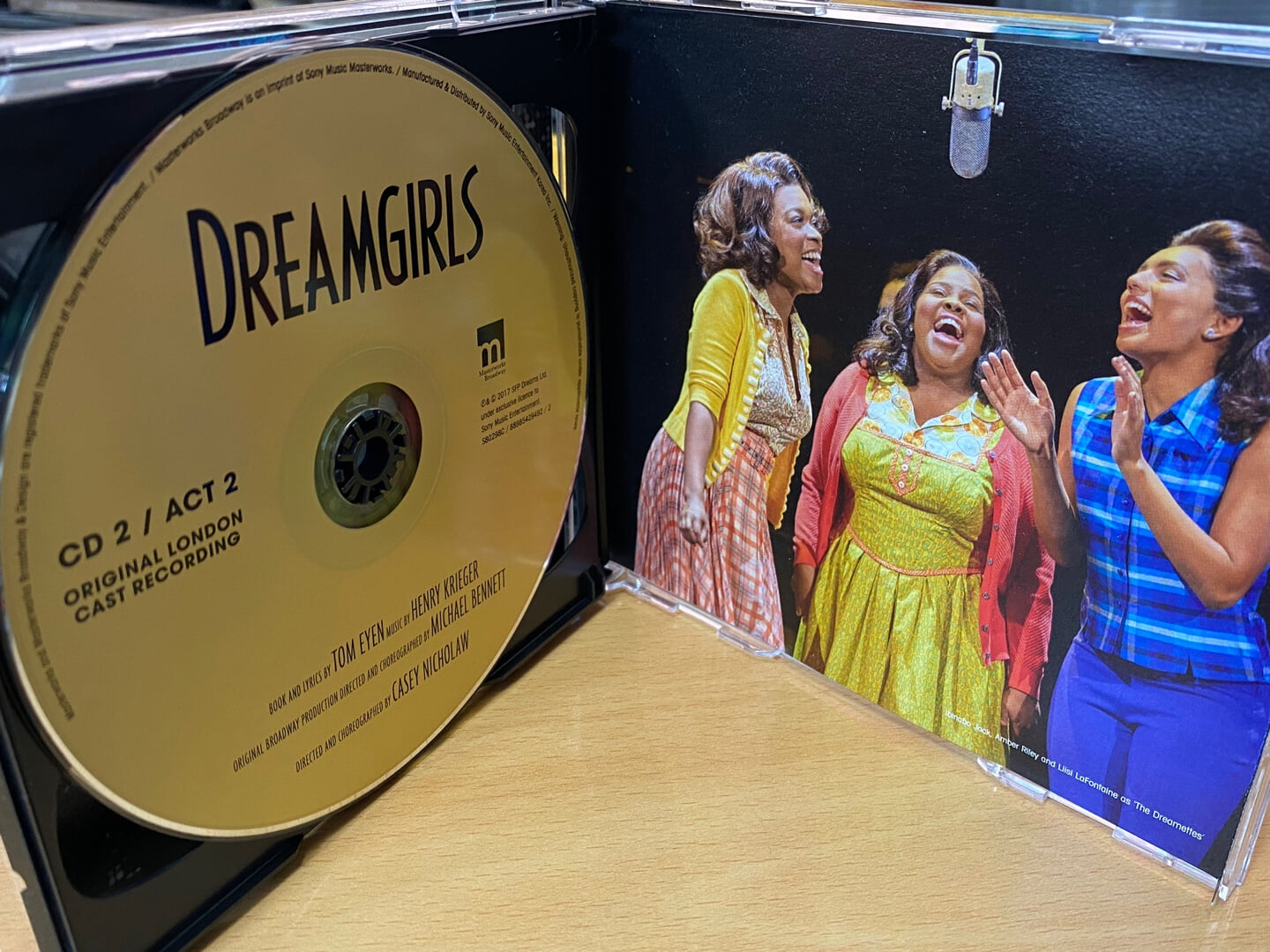 드림걸즈 - Dreamgirls Original London Cast Recording OST 2Cds