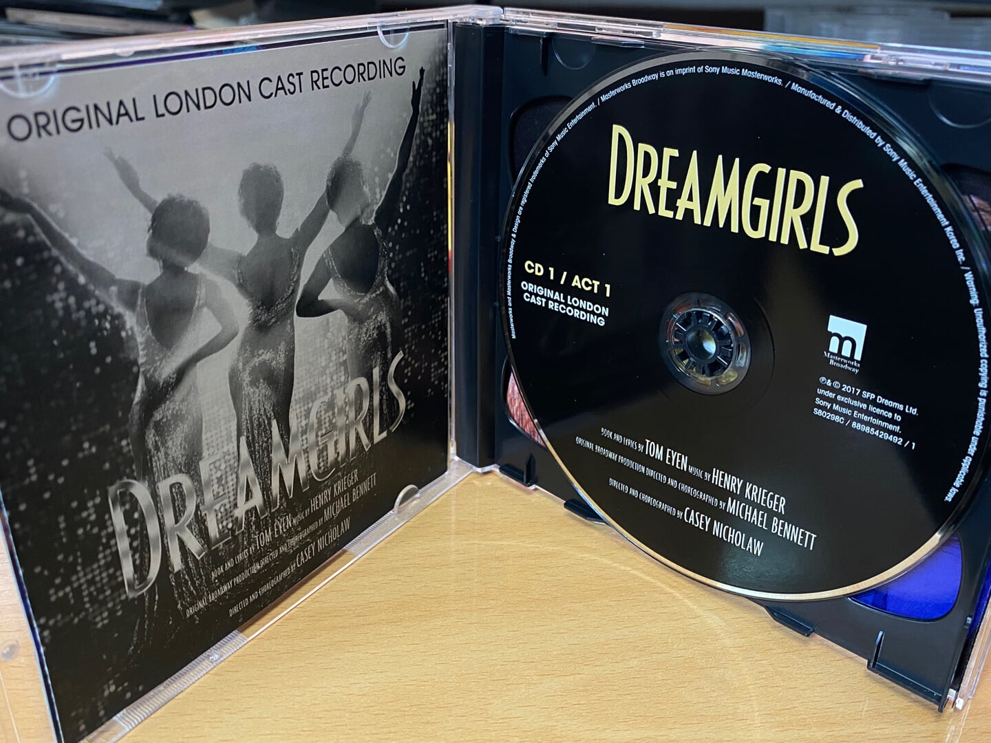 드림걸즈 - Dreamgirls Original London Cast Recording OST 2Cds