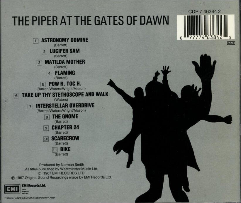 핑크 플로이드 (Pink Floyd) - The Piper At The Gates Of Dawn (유럽발매)