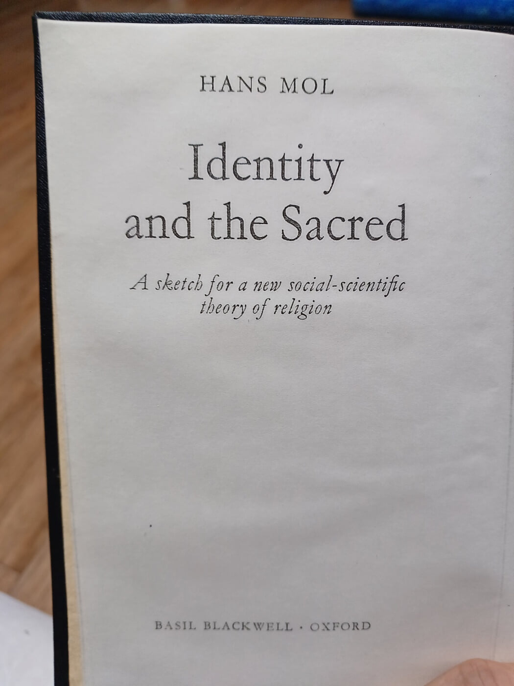 identity and the sacred