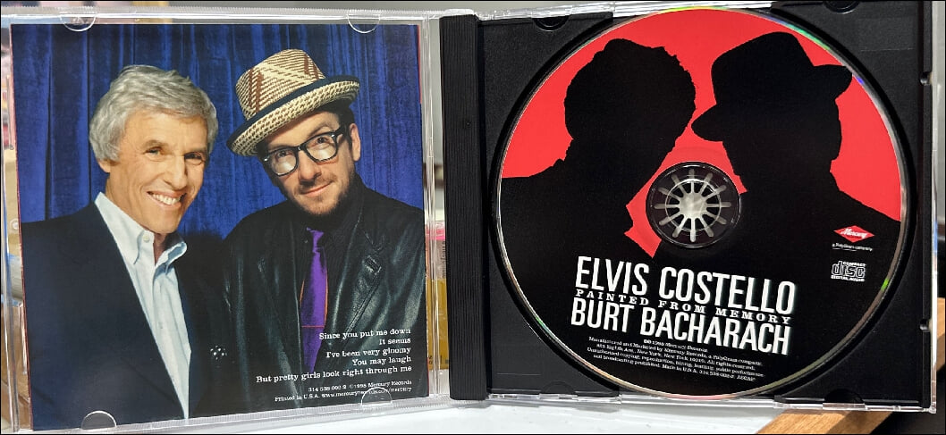 엘비스 코스텔로 (Elvis Costello) With 버트 바카락(Burt Bacharach) - Painted From Memory(US발매)