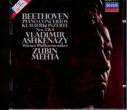 [수입] Beethoven Piano Concertos No. 2 & 4 - Ashkenazy / Mehta