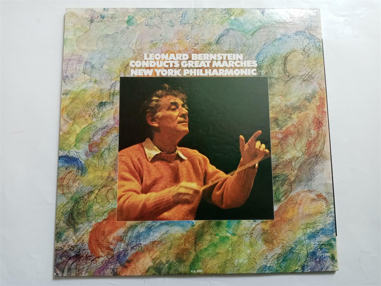 LP(수입) Leonard Bernstein Conducts Great Marches - 번스타인 / 뉴욕 필 