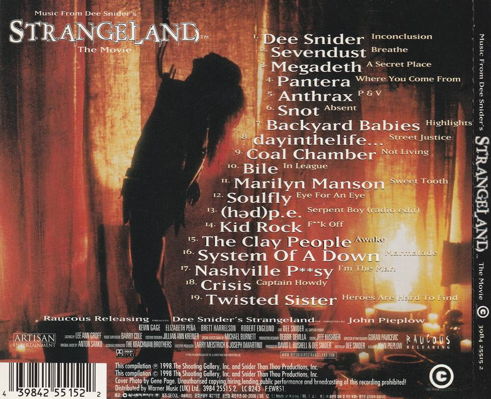 Dee Snider - Strangeland O.S.T