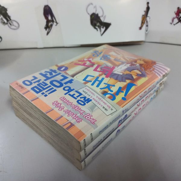 청춘 소녀대장1-3완결 (중고특가 2000원/ 실사진 첨부) 코믹갤러리