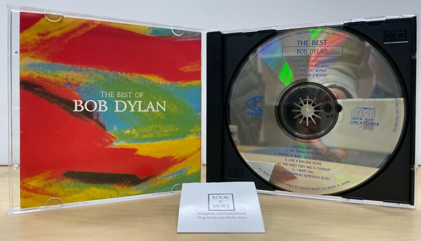 [수입][CD] Bob Dylan - The Best Of Bob Dylan / CREATO / 상태 : 최상 (설명과 사진 참고)