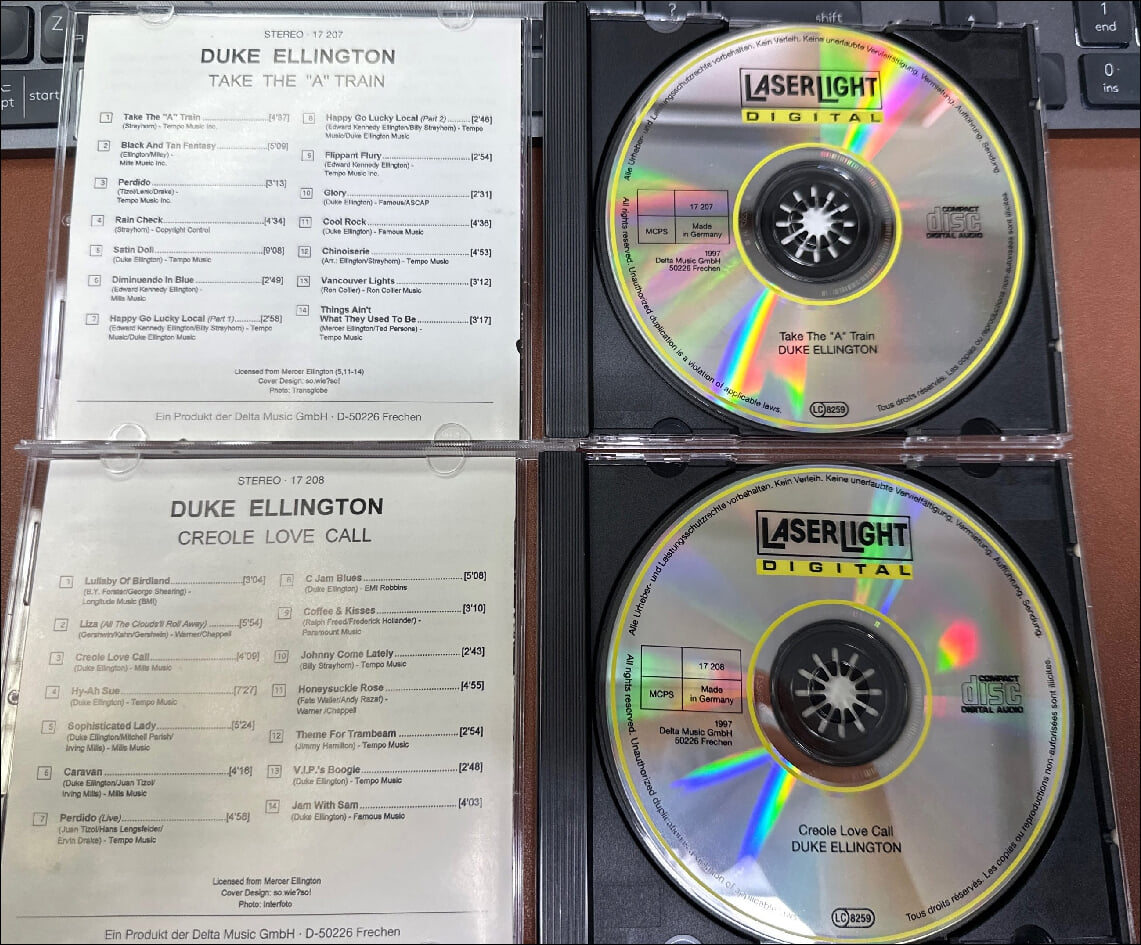 듀크 엘링턴 (Duke Ellington) - Take The "A" Train (독일발매)(2CD)