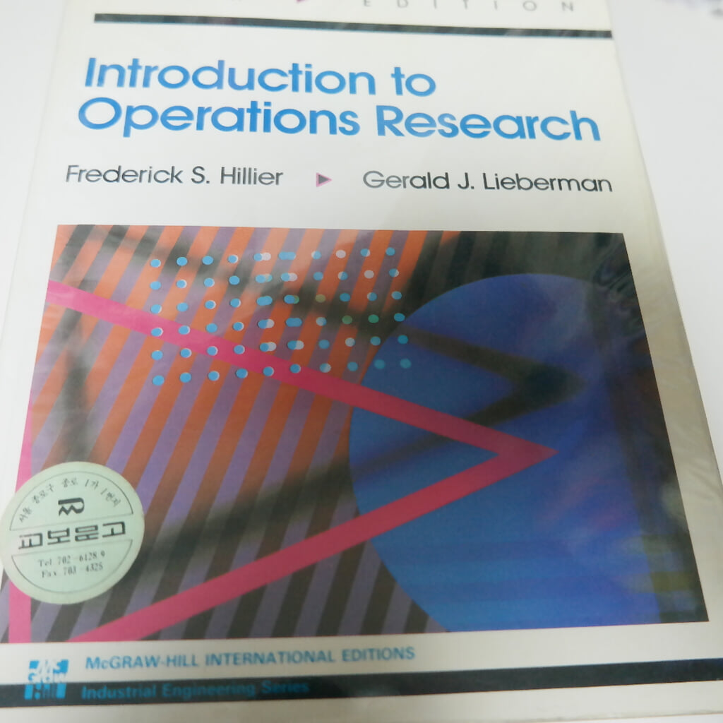 Introduction to operations Research