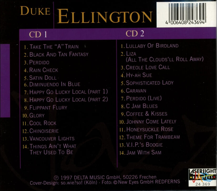 듀크 엘링턴 (Duke Ellington) - Take The "A" Train (독일발매)(2CD)