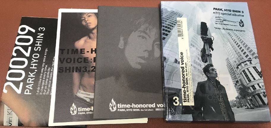 박효신 - 3집 Time-Honored Voice [한정반] [신촌뮤직 초반CD] 