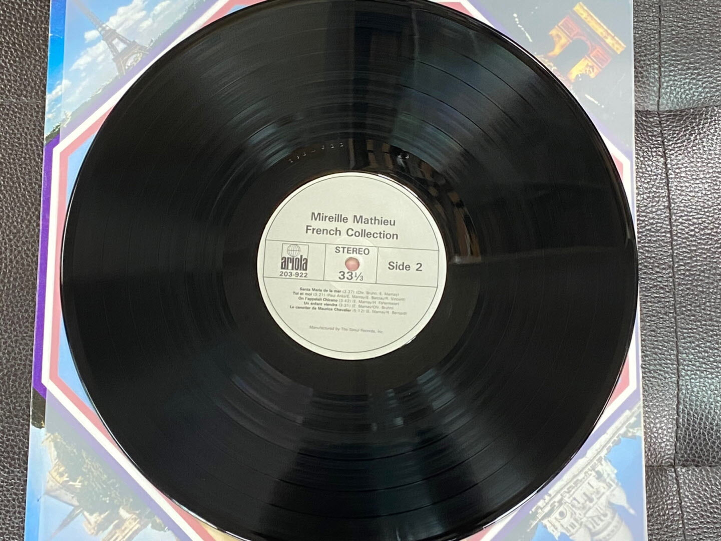[LP] 미레유 마티 - Mireille Mathieu - French Collection LP [서울-라이센스반]