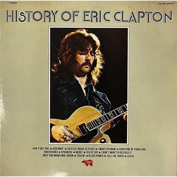 [LP] Eric Clapton 에릭 클랩튼 - History Of Eric Clapton (2LP)