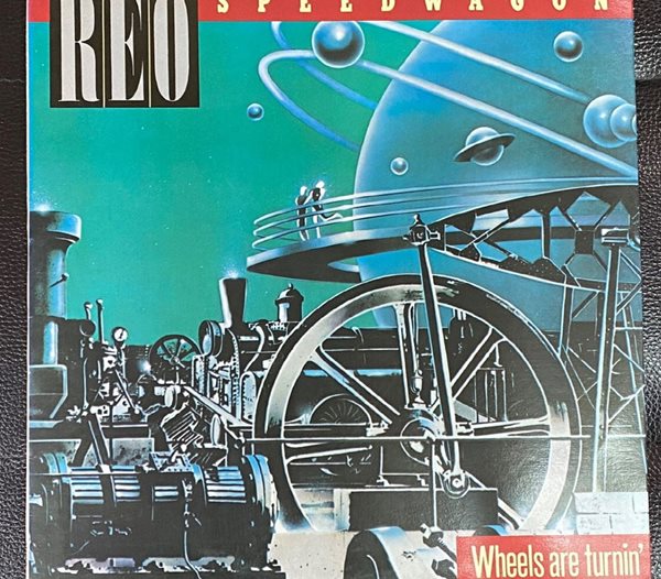 [LP] 알이오 스피드왜건 - REO Speedwagon - Wheels Are Turnin&#39; LP [지구-라이센스반]