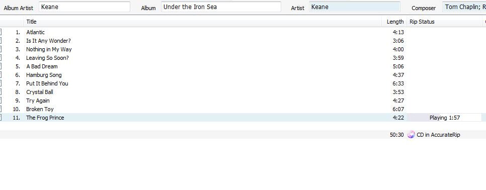 킨 - Keane - Under The Iron Sea 