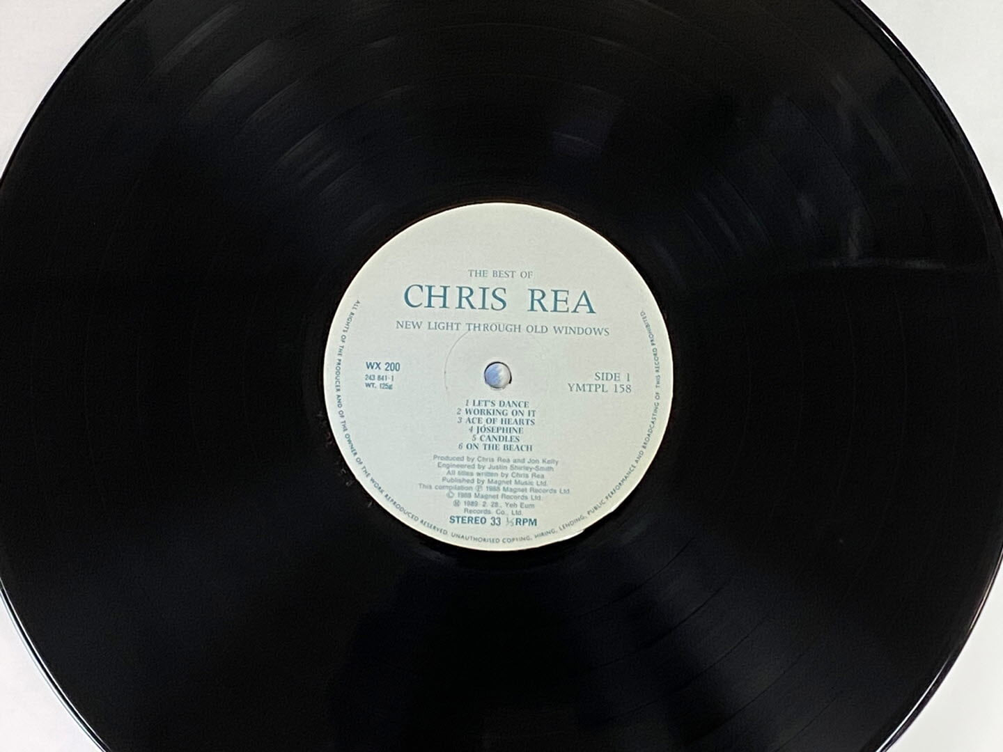 [LP] 크리스 리 - Chris Rea - The Best Of Chris Rea - New Light Through Old Windows LP [예음-라이센스반]
