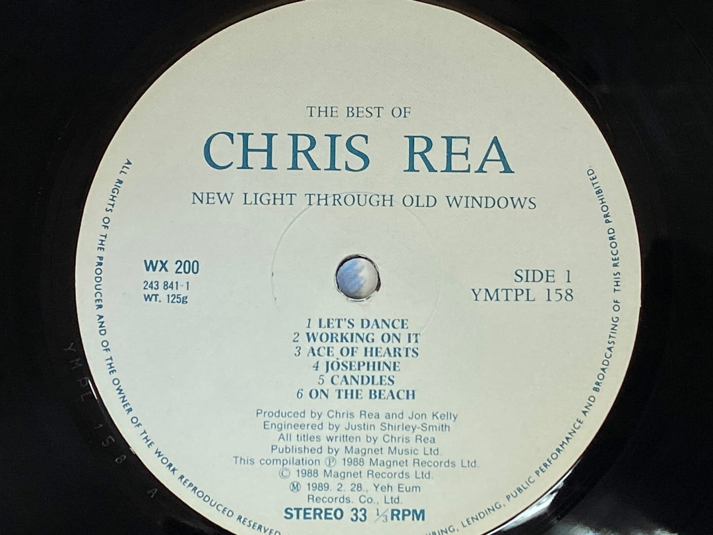[LP] 크리스 리 - Chris Rea - The Best Of Chris Rea - New Light Through Old Windows LP [예음-라이센스반]