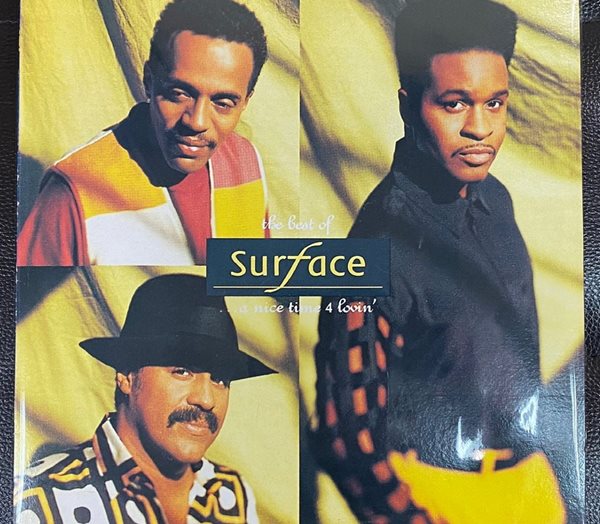 [LP] 서피스 - Surface - The Best Of Surface...A Nice Time 4 Lovin' LP [Epic-라이센스반]