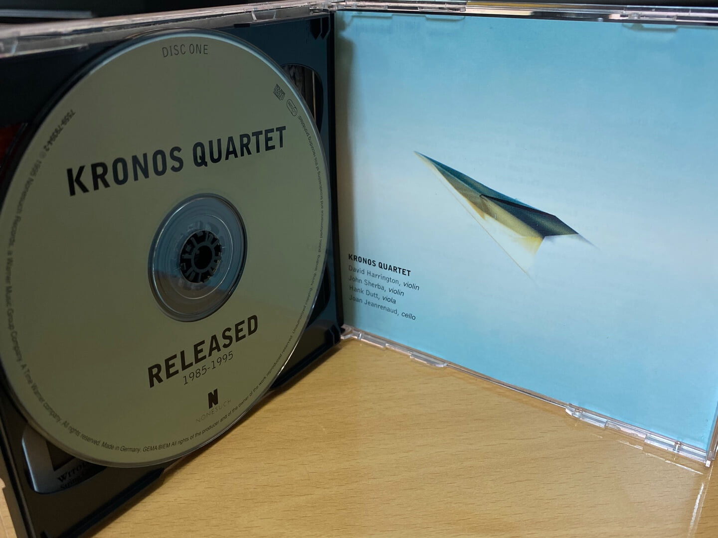 크로노스 콰르텟 - Kronos Quartet - Released 1985-1995 2Cds [E.U발매]