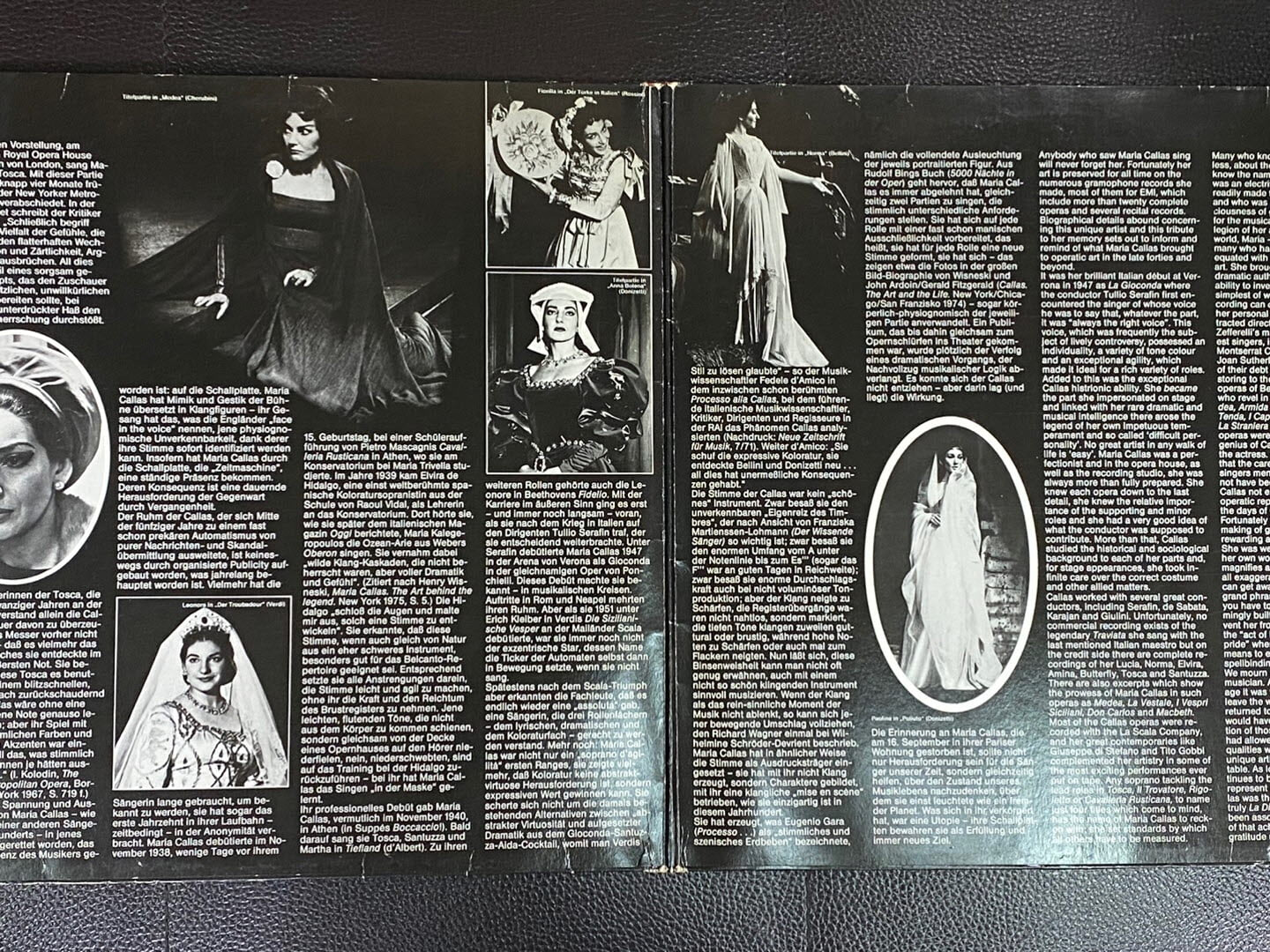 [LP] 마리아 칼라스 - Maria Callas - La Divina (In Ihren Bedeutendsten Aufnahmen 1953-64) 2Lps [독일반]