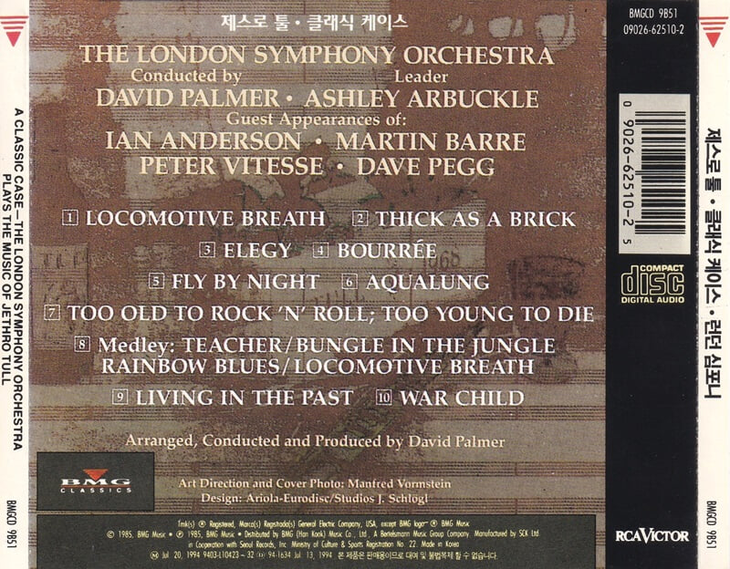 A Classic Case - The London Symphony Plays The Music Of Jethro Tull 