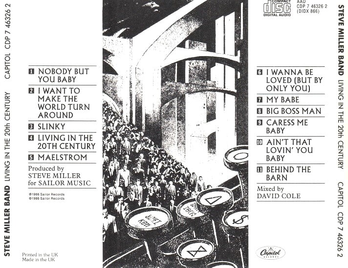[수입] Steve Miller Band - Living In The 20th Century (Reissue)(CD)