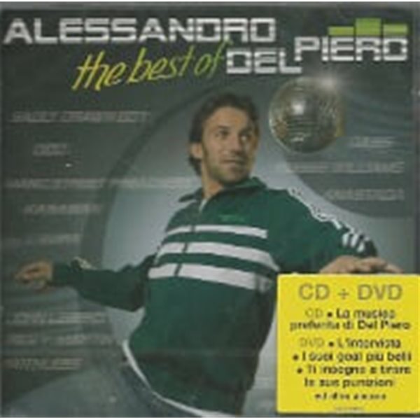 [미개봉] V.A. / The Best Of Alessandro Del Piero (CD+DVD/수입)